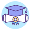 Fully Accredited Courses Icon