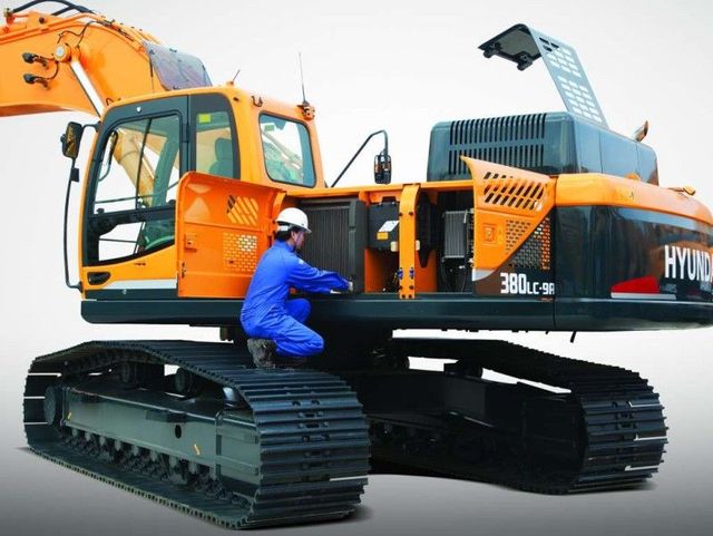 Assessing a Digger's internal machinery
